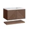 James Martin Vanities Marcello 36in Single Vanity, Chestnut w/ 3 CM White Zeus Top D200-V36-CSN-3WZ - alternate 3